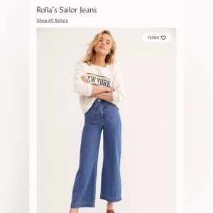 Rollas Sailor Jean Janet Recycled